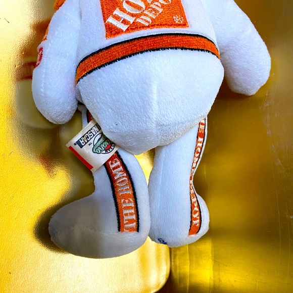 NASCAR TEAM HOME DEPOT 1999 TONY STEWART #20 TEAM SPEED BEANIE BEAR PLUSH 8” - Picture 9 of 10
